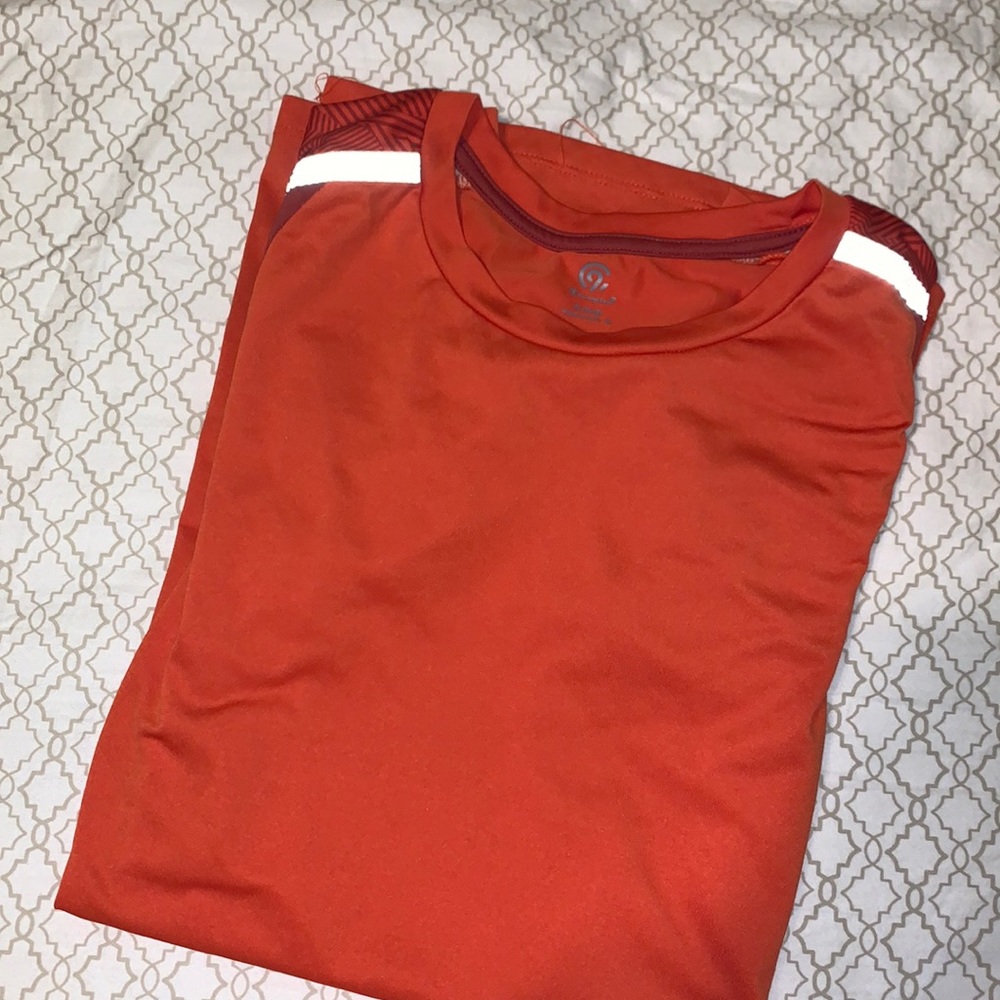 Boys Orange Champion T-Shirt/Swim Shirt
